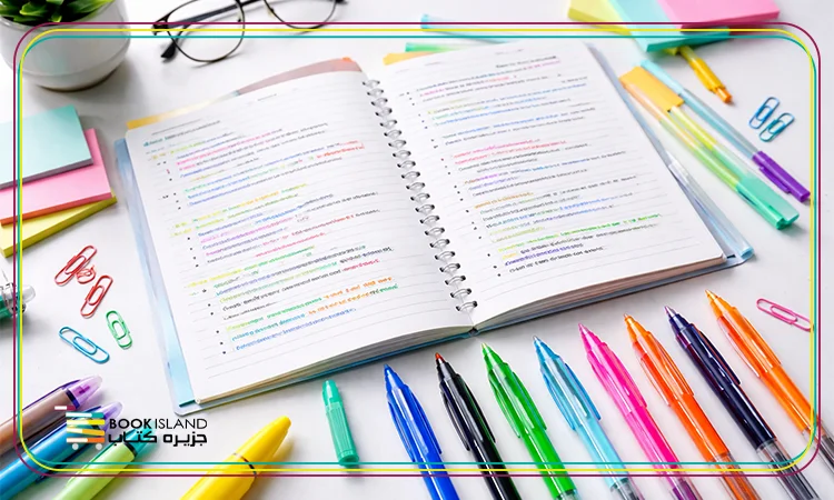 چه رنگ خودکاری برای درس خواندن بهتر است