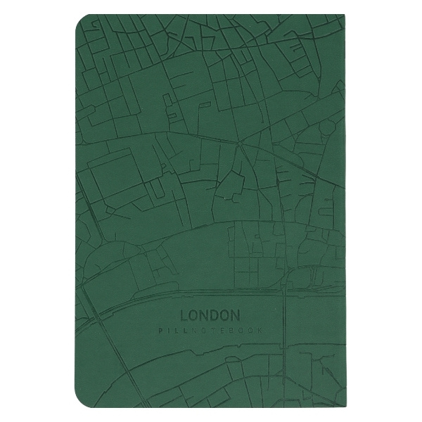 دفتر خط دار سل LONDON یشمی پیل (PILL)